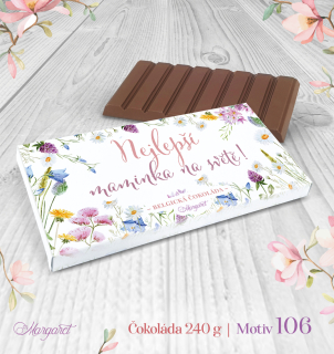 Belgická čokoláda 240 g | Motiv 106
